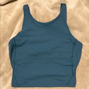 lululemon ribbed align high neck tank size 10